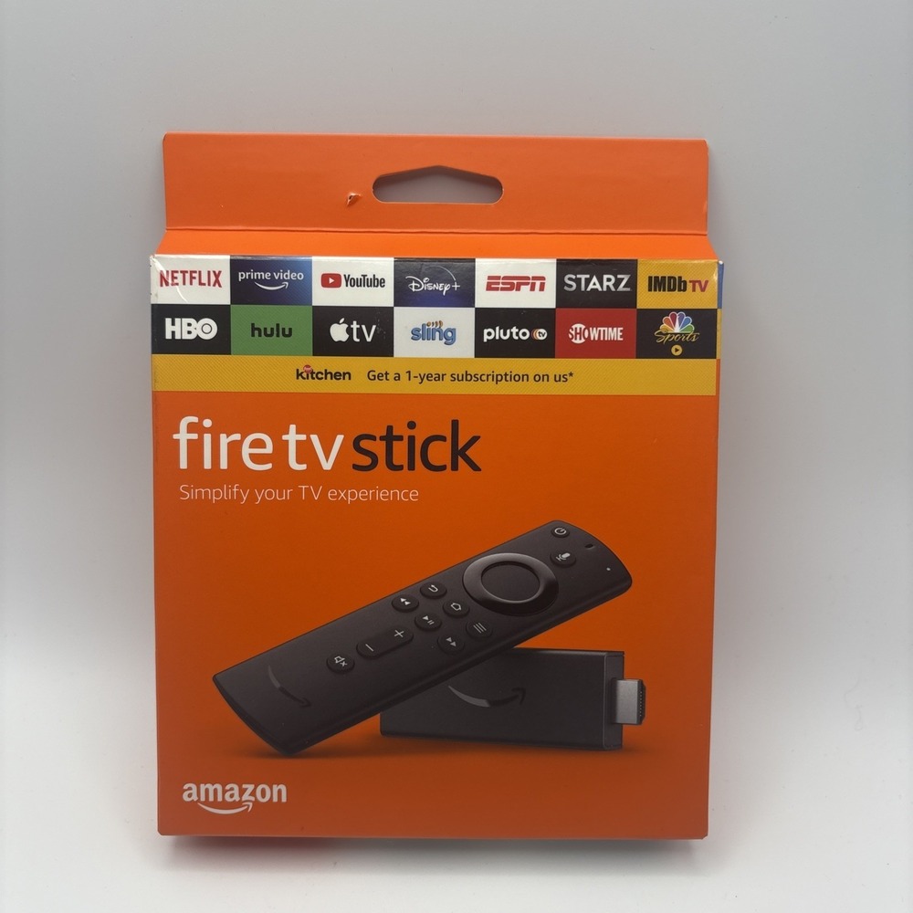 Amazon Fire TV Stick HDMI Media Streamer Wi-Fi Black with Remote NEW SEALED